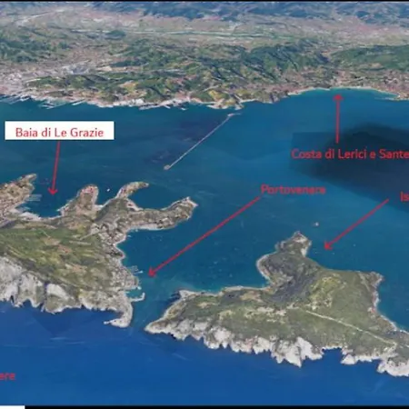 Il Melograno La Casetta Nel Vakantiehuis Le Grazie (Liguria)